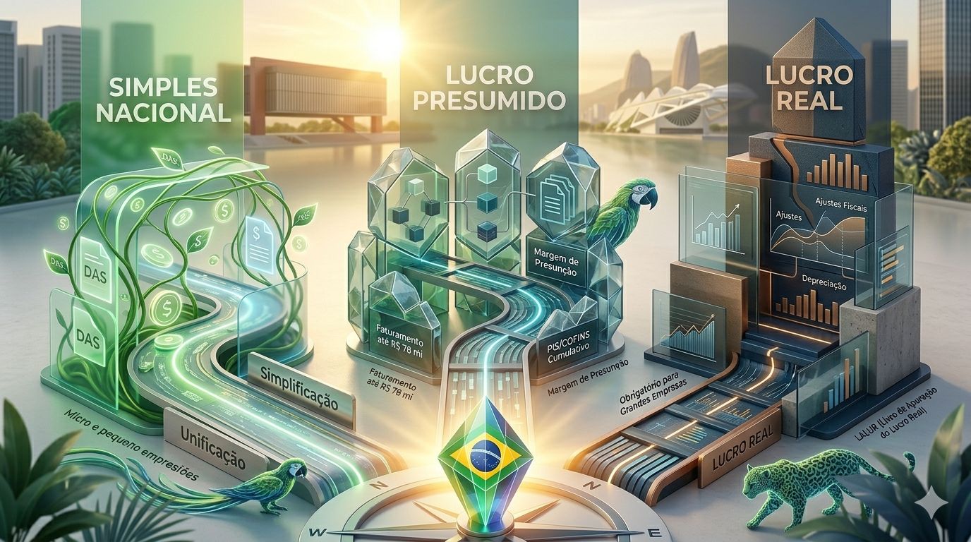 Simples Nacional, Lucro Presumido e Lucro Real